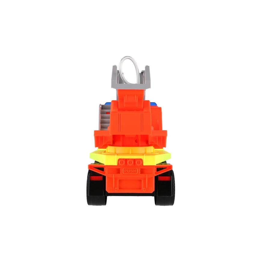 Orange Volvo Fire Truck with 48 cm Ladder