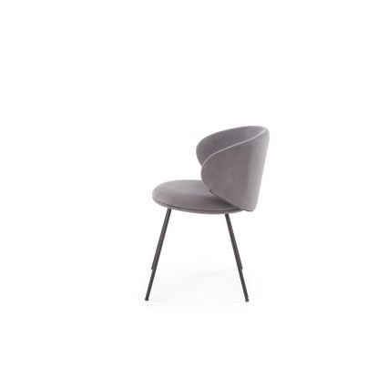 ORBIS dining chair, 1 pc, gray