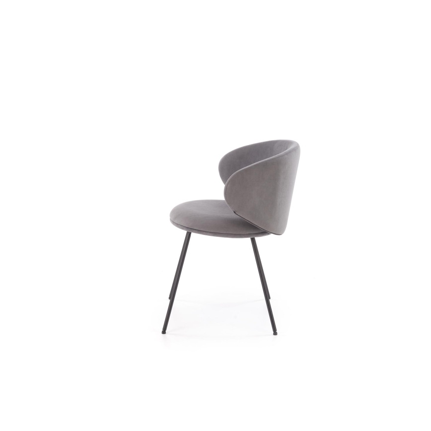 ORBIS dining chair, 1 pc, gray