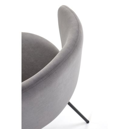 ORBIS dining chair, 1 pc, gray