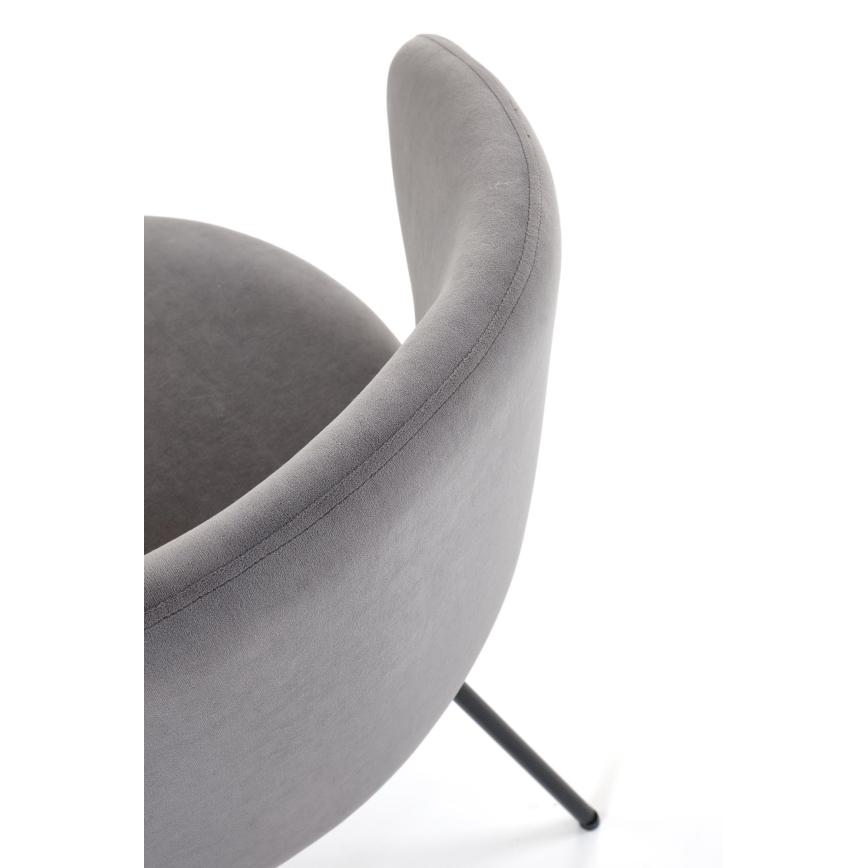ORBIS dining chair, 1 pc, gray