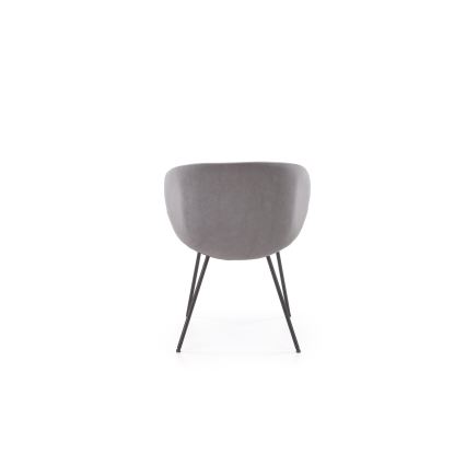 ORBIS dining chair, 1 pc, gray