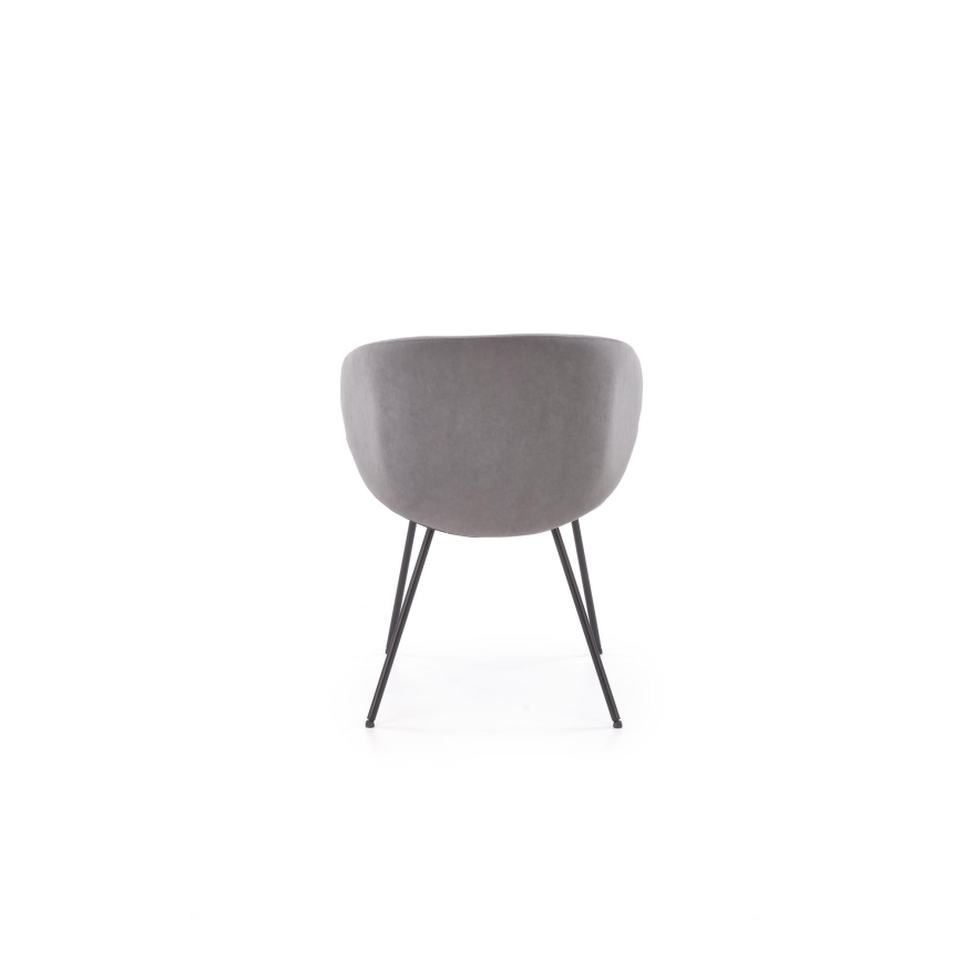 ORBIS dining chair, 1 pc, gray