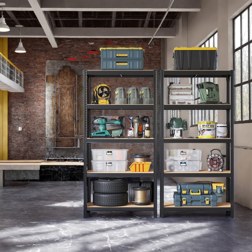 ORDIFY Shelving Unit — Black