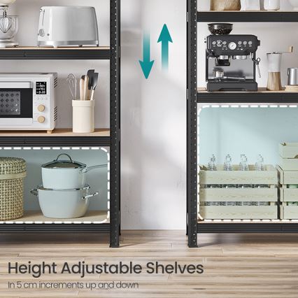 ORDIFY Shelving Unit — Black