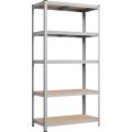 ORDIFY Silver Shelving Unit