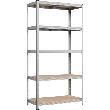 ORDIFY Silver Shelving Unit