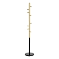 ORDO Freestanding Coat Rack 172x30 cm gold/black