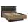 OREN Double Bed with Storage 140x200 cm Brown/Black