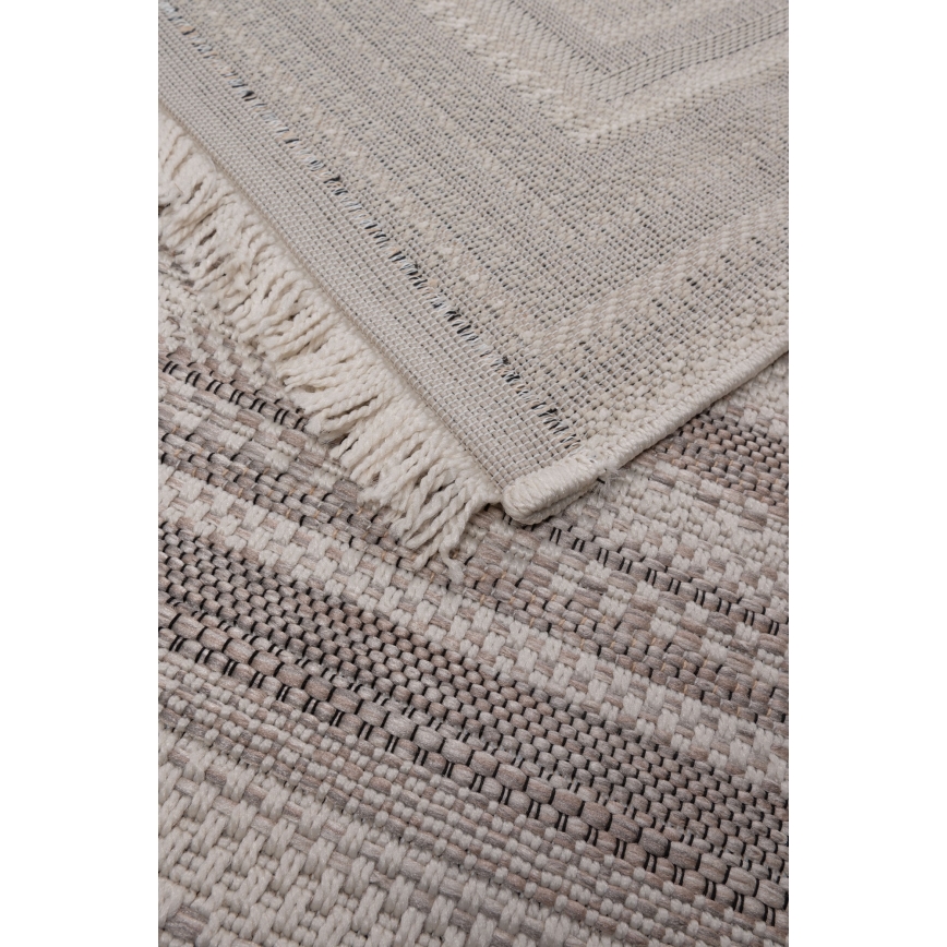 ORIA Outdoor Rug 200x280 cm Gray