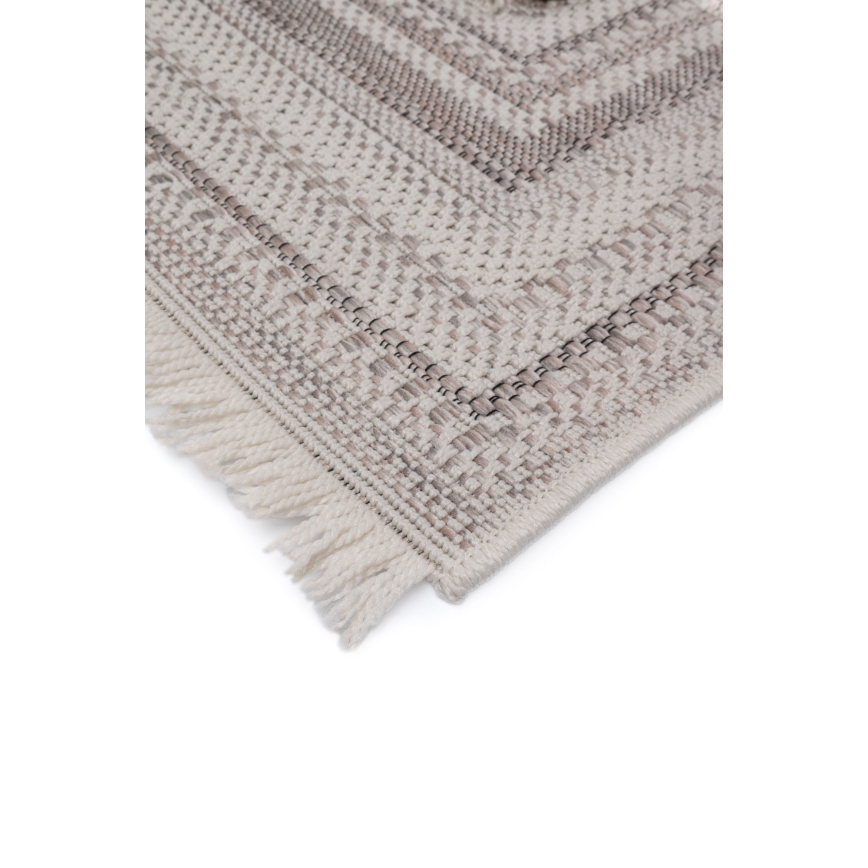 ORIA Outdoor Rug 70x140 cm Gray