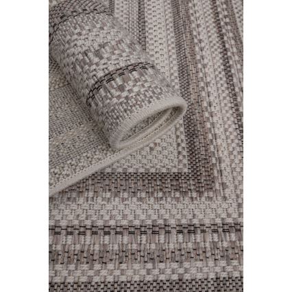 ORIA Outdoor Rug 70x140 cm Gray