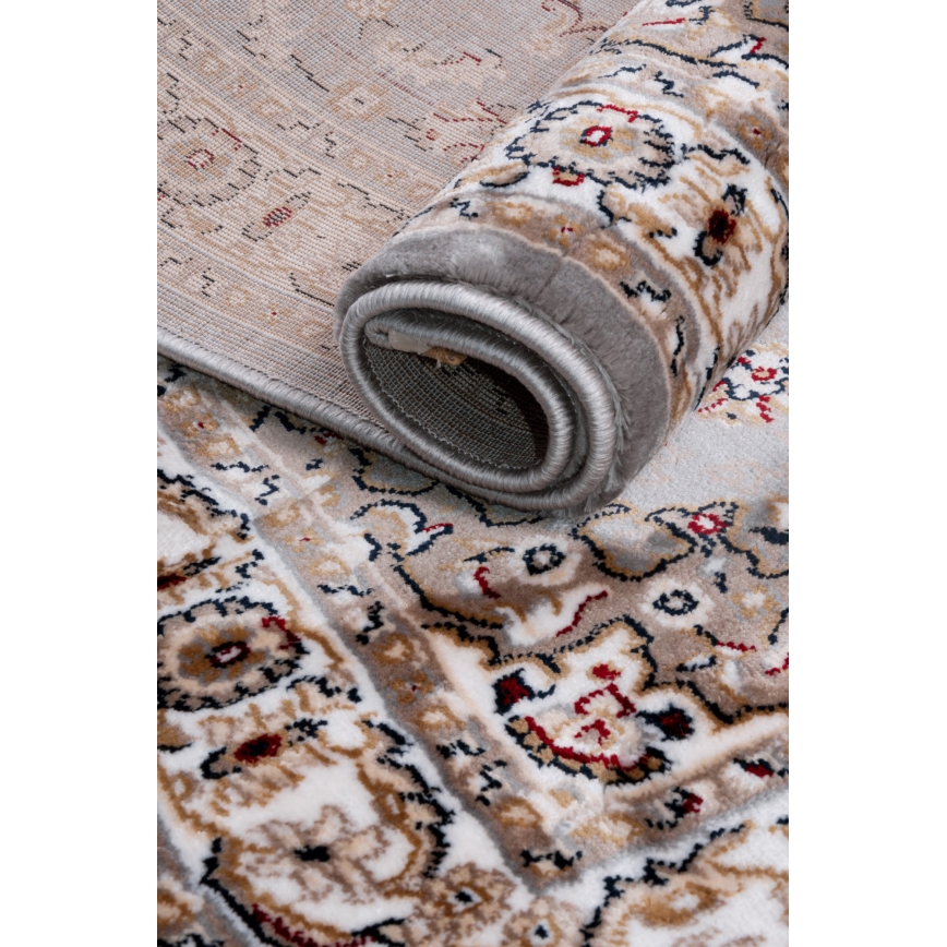 Oriental carpet DUBAI 120x170 cm 2300 g/m2 multicolored/gray