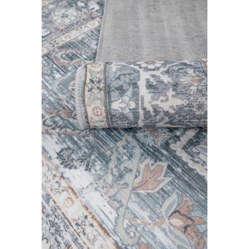 Oriental rug DOVE-VINTAGE 160x220 cm 2600 g/m2 gray