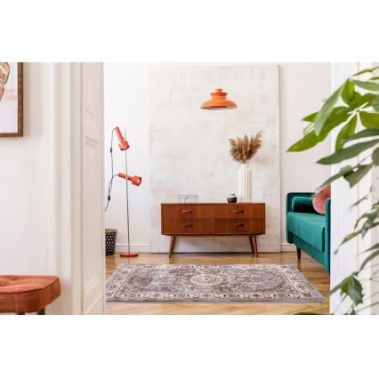 Oriental rug DUBAI 80x150 cm 2300 g/m2 grey