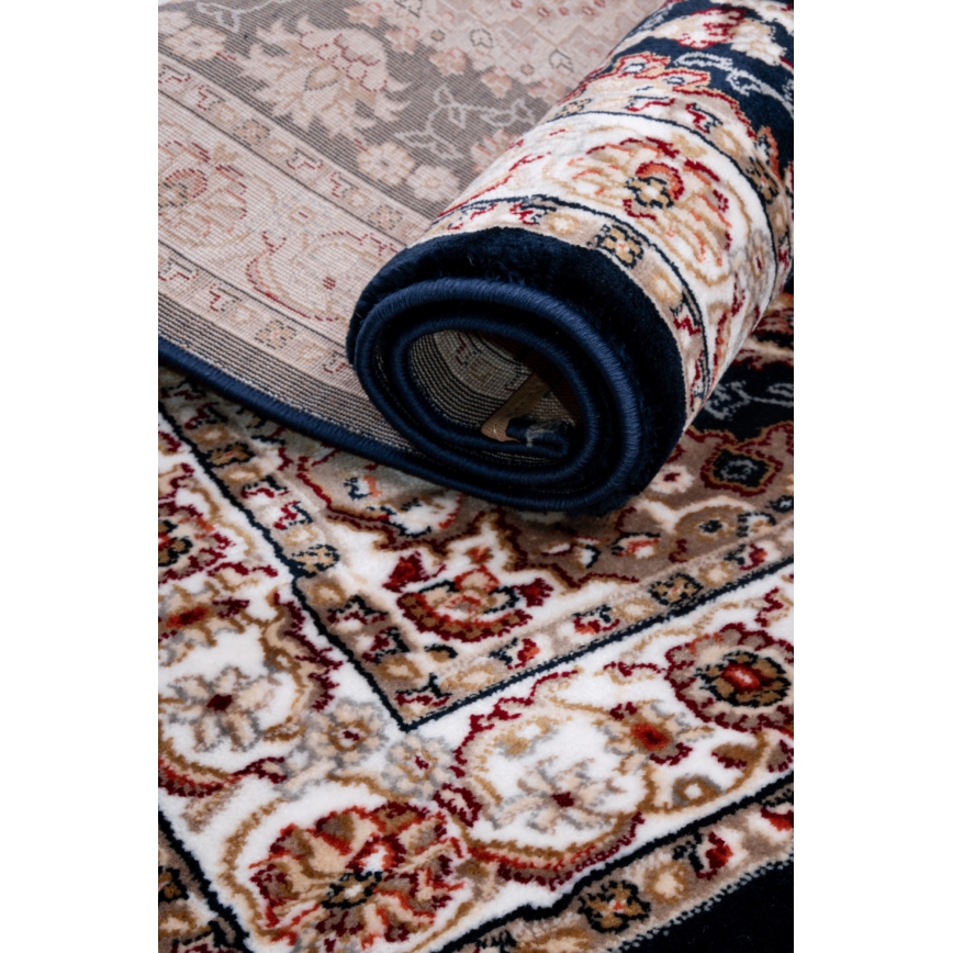 Oriental rug DUBAI 80x150 cm 2300 g/m2 multicolored/blue