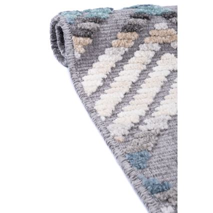 Oriental rug NEPAL 160x230 cm blue/grey/cream