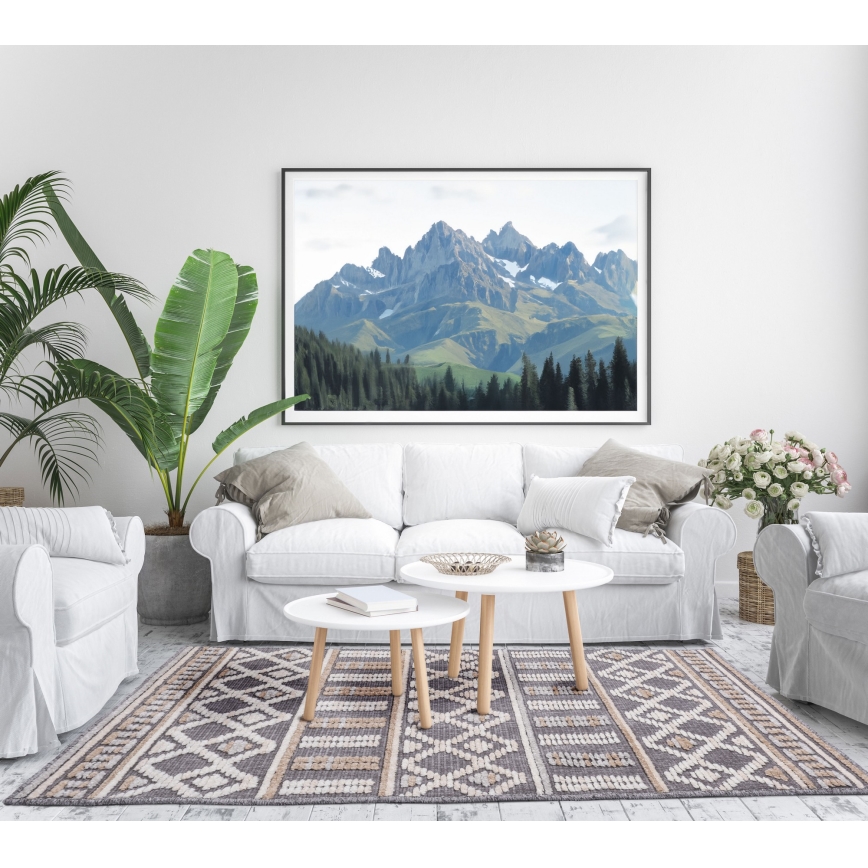 Oriental rug NEPAL 80x153 cm gray