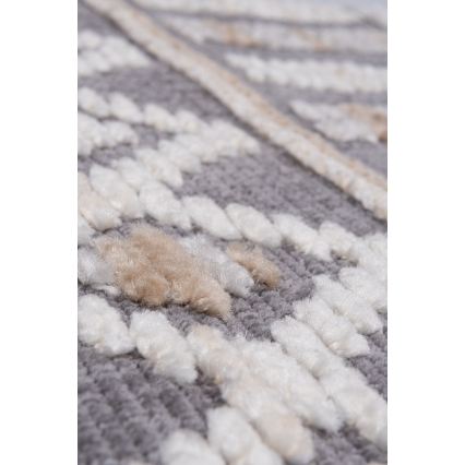 Oriental rug NEPAL 80x153 cm gray