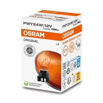 ORIGINAL automotive bulb WP3.3X14.5-4 PSX PWY24W/24W/12V - Osram