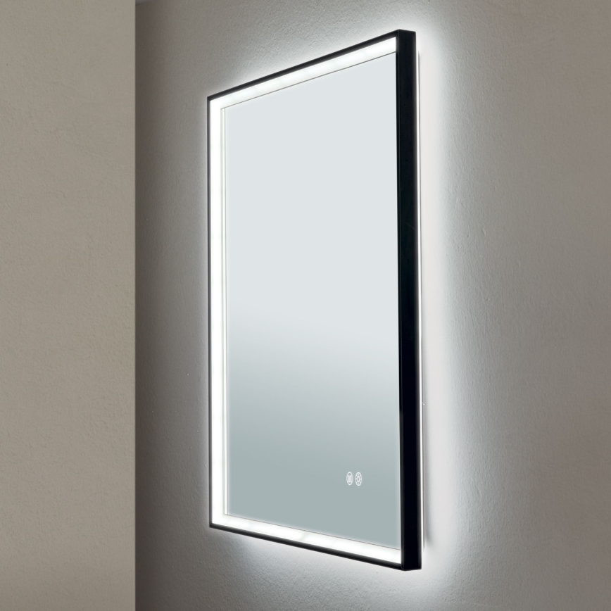 LED Bathroom heated wall mirror with a backlight FRAME LED/48W/230V 3000/4000/6000K 60x45 cm IP44