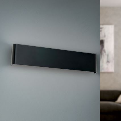 LED Wall Light ACCENT LED/14W/230V Black