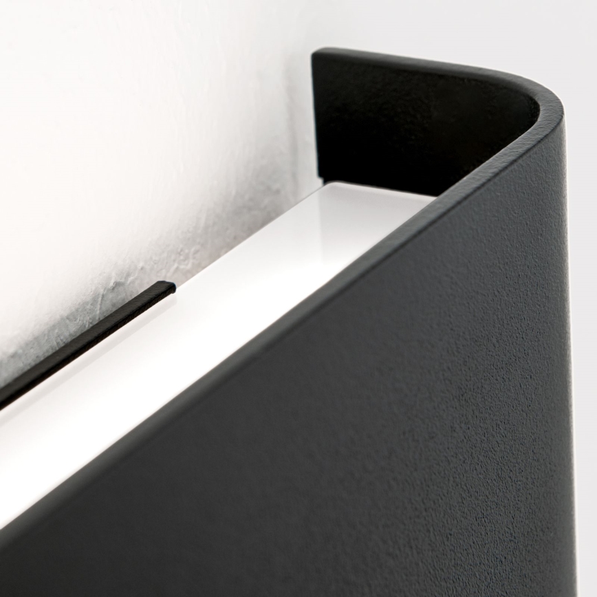 LED Wall Light ACCENT LED/14W/230V Black