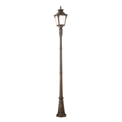 AIKO Outdoor Lamp 1xE27/60W/230V 240 cm IP23 Bronze/Patina
