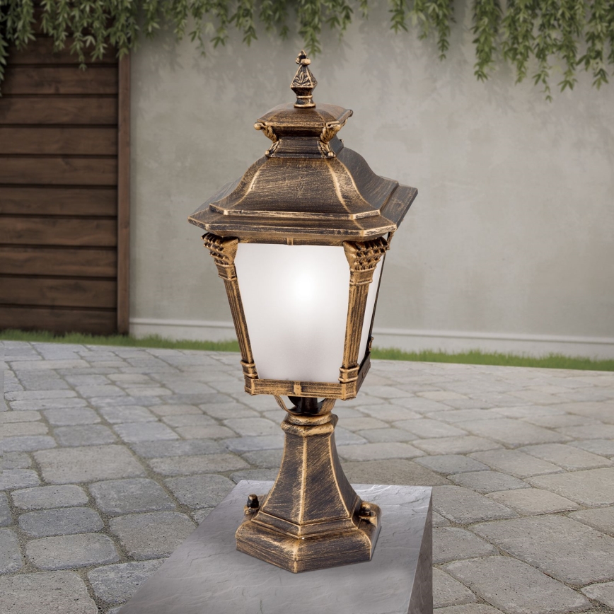 AIKO Outdoor Lamp 1xE27/60W/230V 59 cm IP23 Bronze/Patina