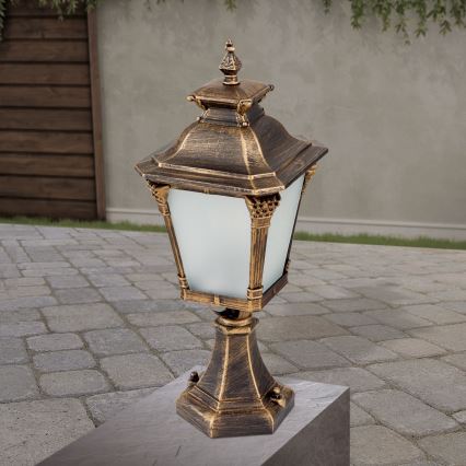 AIKO Outdoor Lamp 1xE27/60W/230V 59 cm IP23 Bronze/Patina