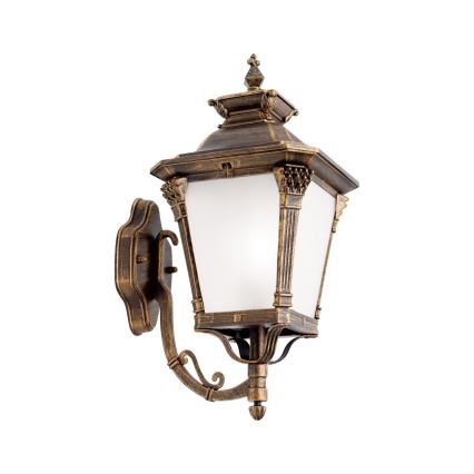 AIKO Outdoor Wall Lamp 1x E27/60W/230V, IP23, Bronze/Patina