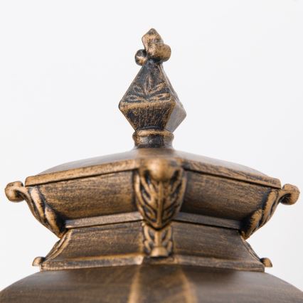 AIKO Outdoor Wall Lamp 1x E27/60W/230V, IP23, Bronze/Patina