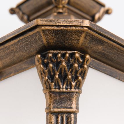 AIKO Outdoor Wall Lamp 1x E27/60W/230V, IP23, Bronze/Patina