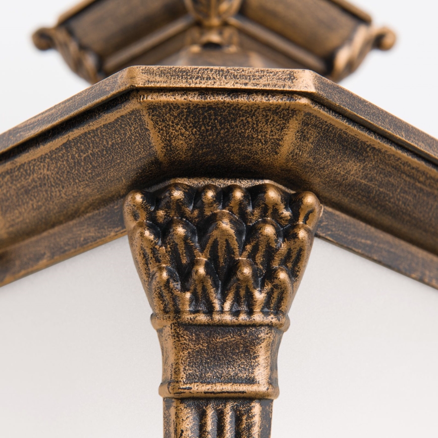 AIKO Outdoor Wall Lamp 1x E27/60W/230V, IP23, Bronze/Patina