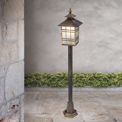 Outdoor lamp KIKO 1xE27/11W/230V IP44 bronze/patina