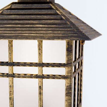 Outdoor lamp KIKO 1xE27/11W/230V IP44 bronze/patina