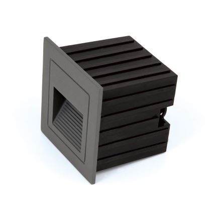 LED Built-in light LORO LED/2W/230V IP65 anthracite