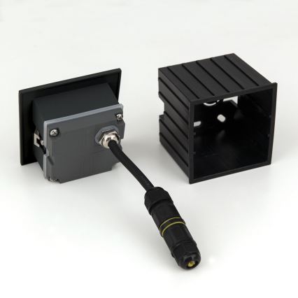 LED Built-in light LORO LED/2W/230V IP65 black