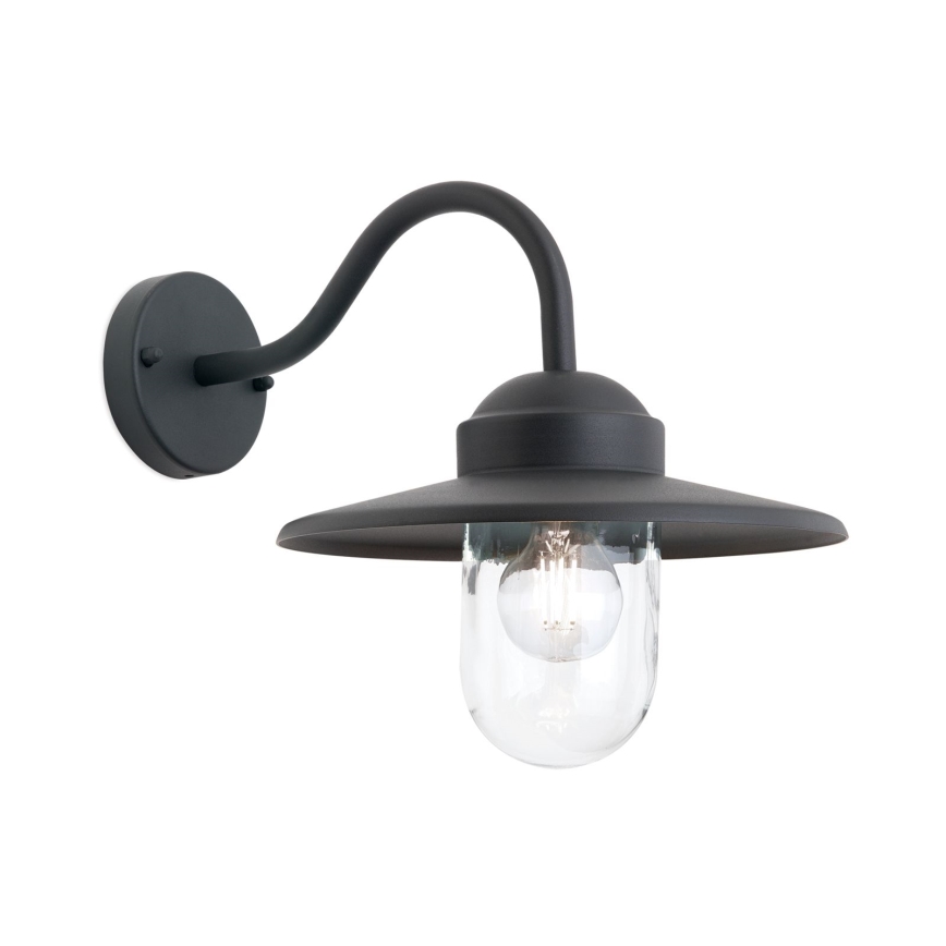 Outdoor wall lamp EDWARD 1xE27/60W/230V IP44 black