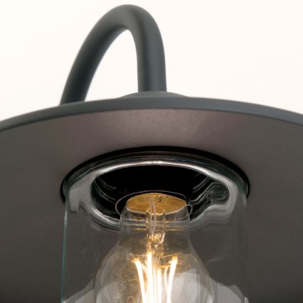 Outdoor wall lamp EDWARD 1xE27/60W/230V IP44 black