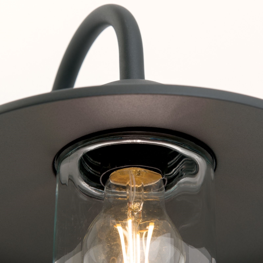 Outdoor wall lamp EDWARD 1xE27/60W/230V IP44 black