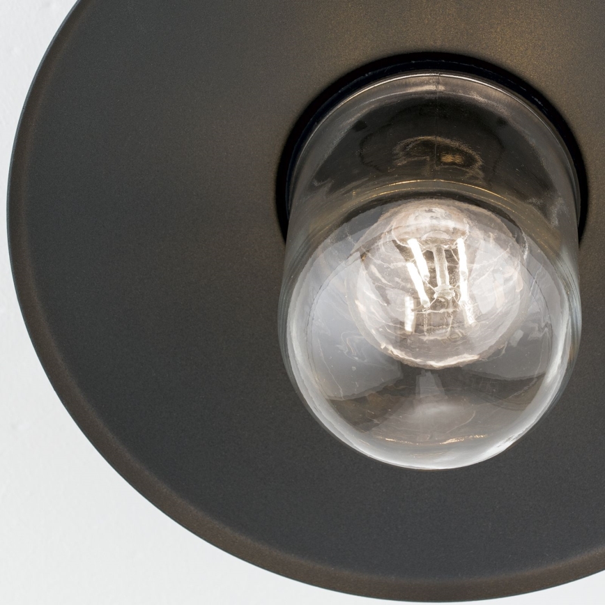 Outdoor surface-mounted chandelier EDWARD 1xE27/60W/230V IP44 black