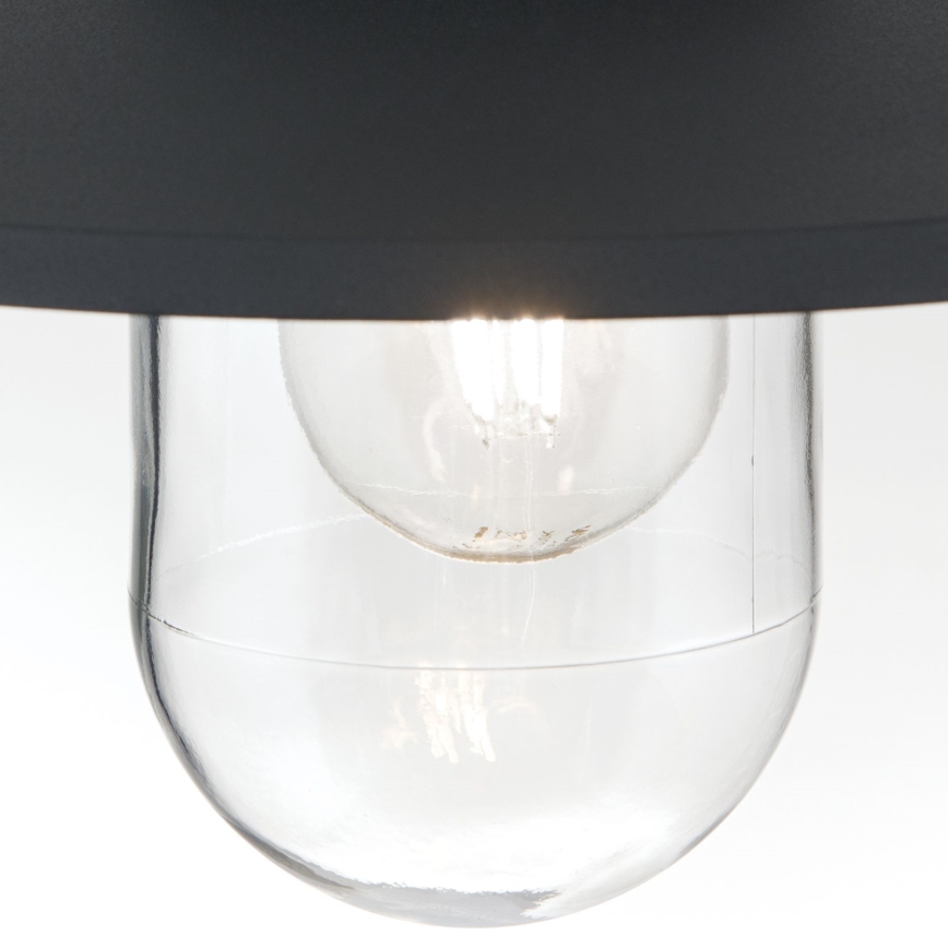 Outdoor pendant light EDWARD 1xE27/60W/230V IP44 black