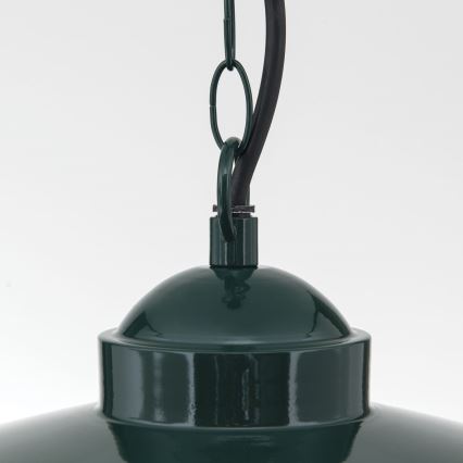 Outdoor pendant light EDWARD 1xE27/60W/230V IP44 green