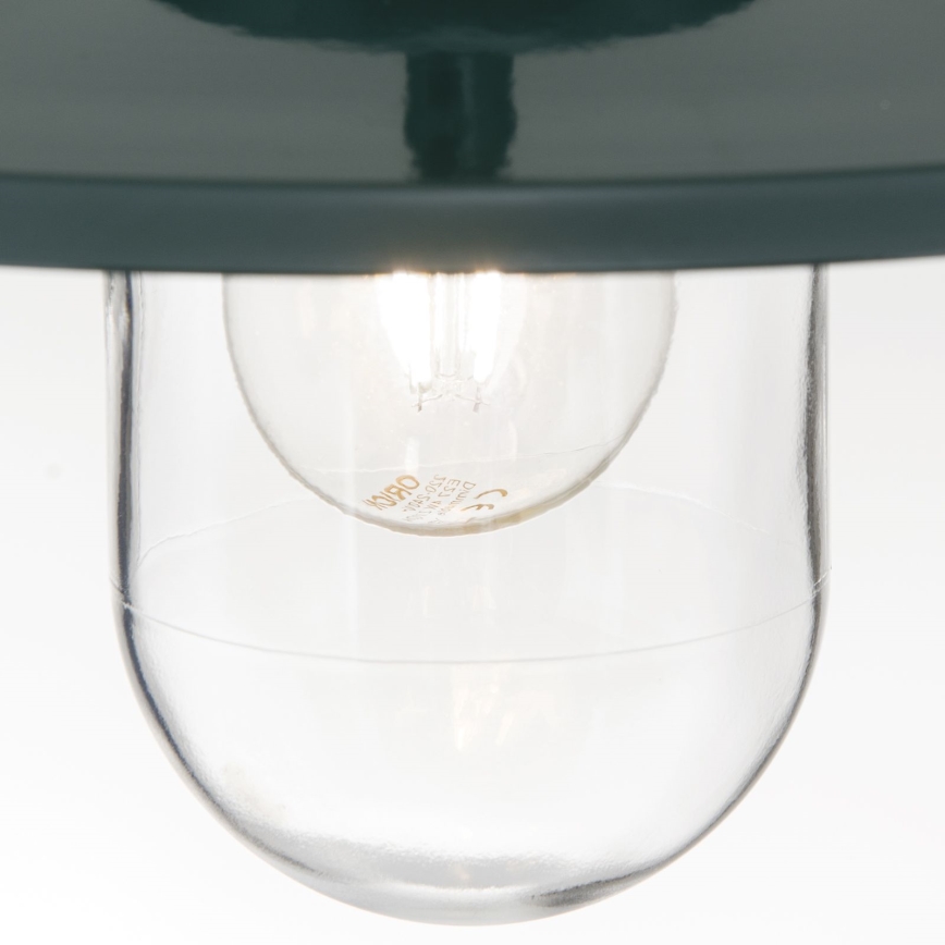 Outdoor pendant light EDWARD 1xE27/60W/230V IP44 green
