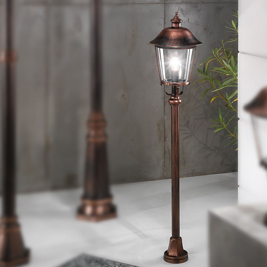 Outdoor lamp KENZO 1xE27/100W/230V IP44 bronze/patina