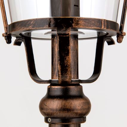 Outdoor lamp KENZO 1xE27/100W/230V IP44 bronze/patina
