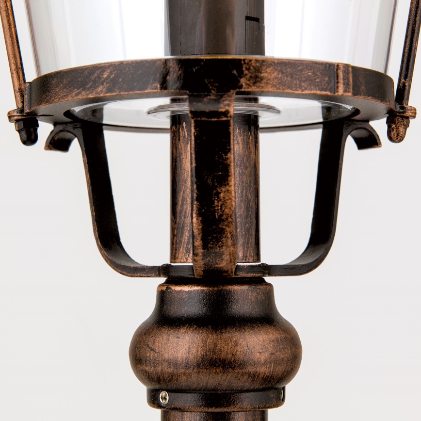 Outdoor lamp KENZO 1xE27/100W/230V IP44 bronze/patina