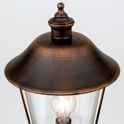 Outdoor lamp KENZO 1xE27/100W/230V IP44 bronze/patina