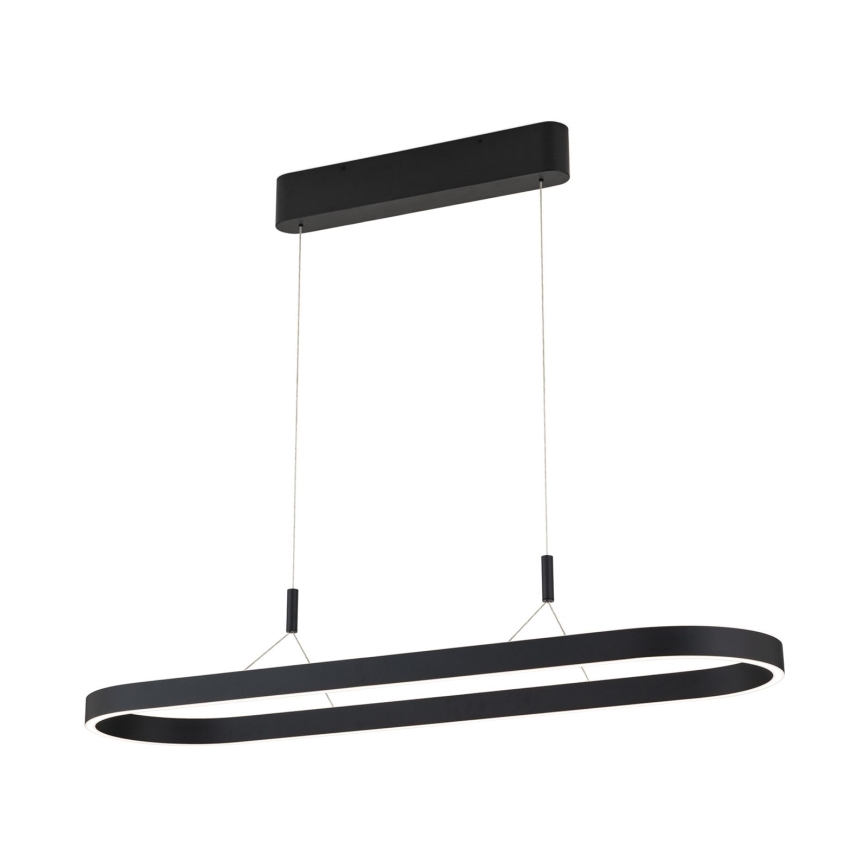 CARRARA Cable-Suspended LED Chandelier 80W/230V 2700/3000/4000K Black
